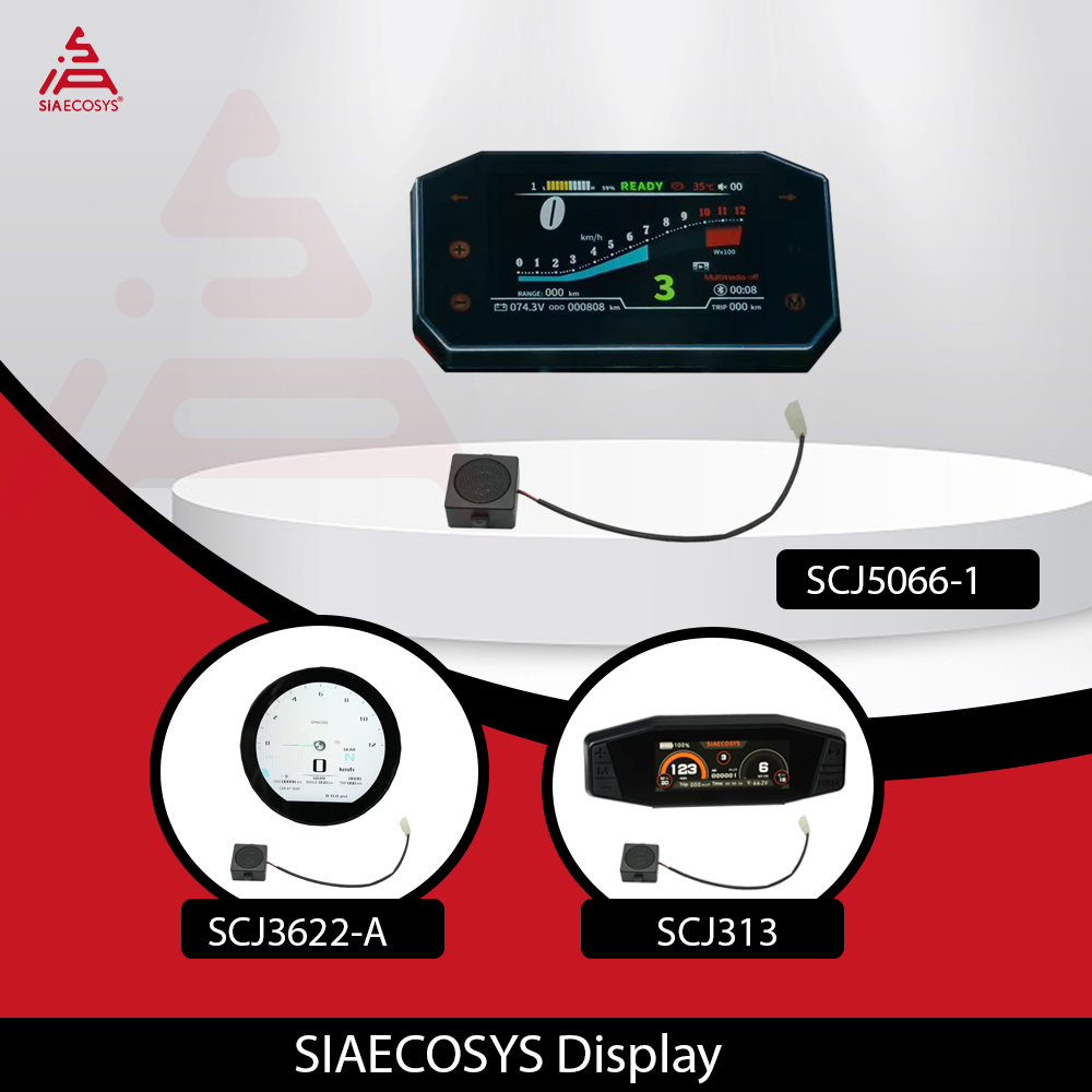 Kelly Kls7230S Controller - SiAECOSYS Electric Motorcycle Speedometer SCJ5066-1 SCJ313