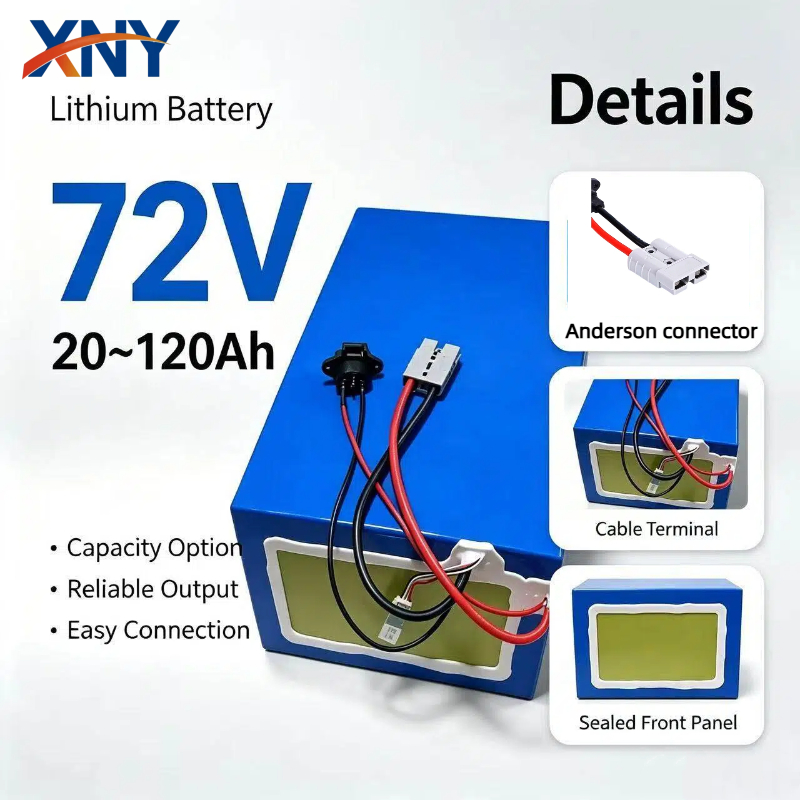 XNY 72V High Capacity Lithium  - 72V 40Ah Lifepo4 Battery Pack recension och pris