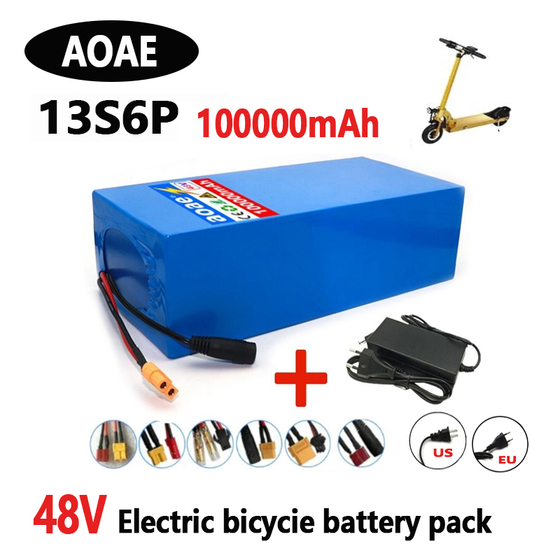 100%18650Original 48V 100Ah 13 - 60V 50Ah Electric Scooter Battery recension och pris