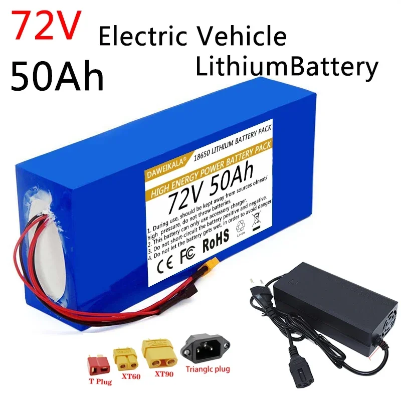 72V 18650 Battery pack 50Ah Hi - 60V 50Ah Electric Scooter Battery recension och pris