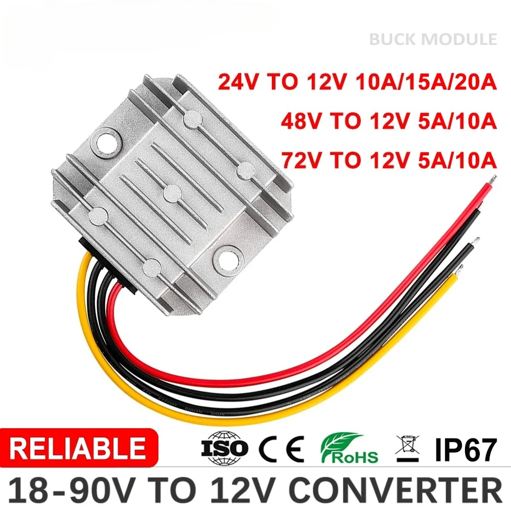20-90V to 12V 5A 10A 15A 20A D - 72V 15A Fast Charger recension och pris