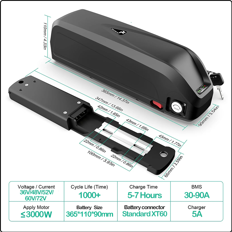 48V 50AH 52V 36V 30AH Ebike Ba - 60V 50Ah Electric Scooter Battery recension och pris