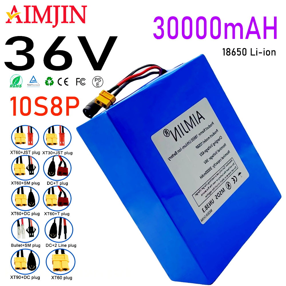 k 36V 30Ah 10S8P 18650  A-clas - 72V 40Ah Lifepo4 Battery Pack recension och pris